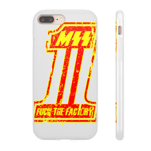 Load image into Gallery viewer, F*** The Factory Flexi iPhone Case